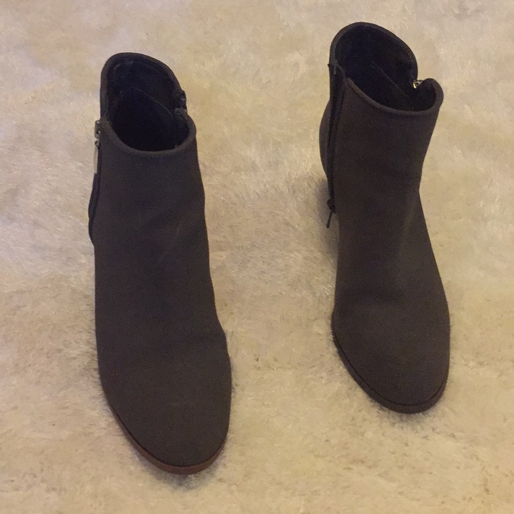 Grey booties